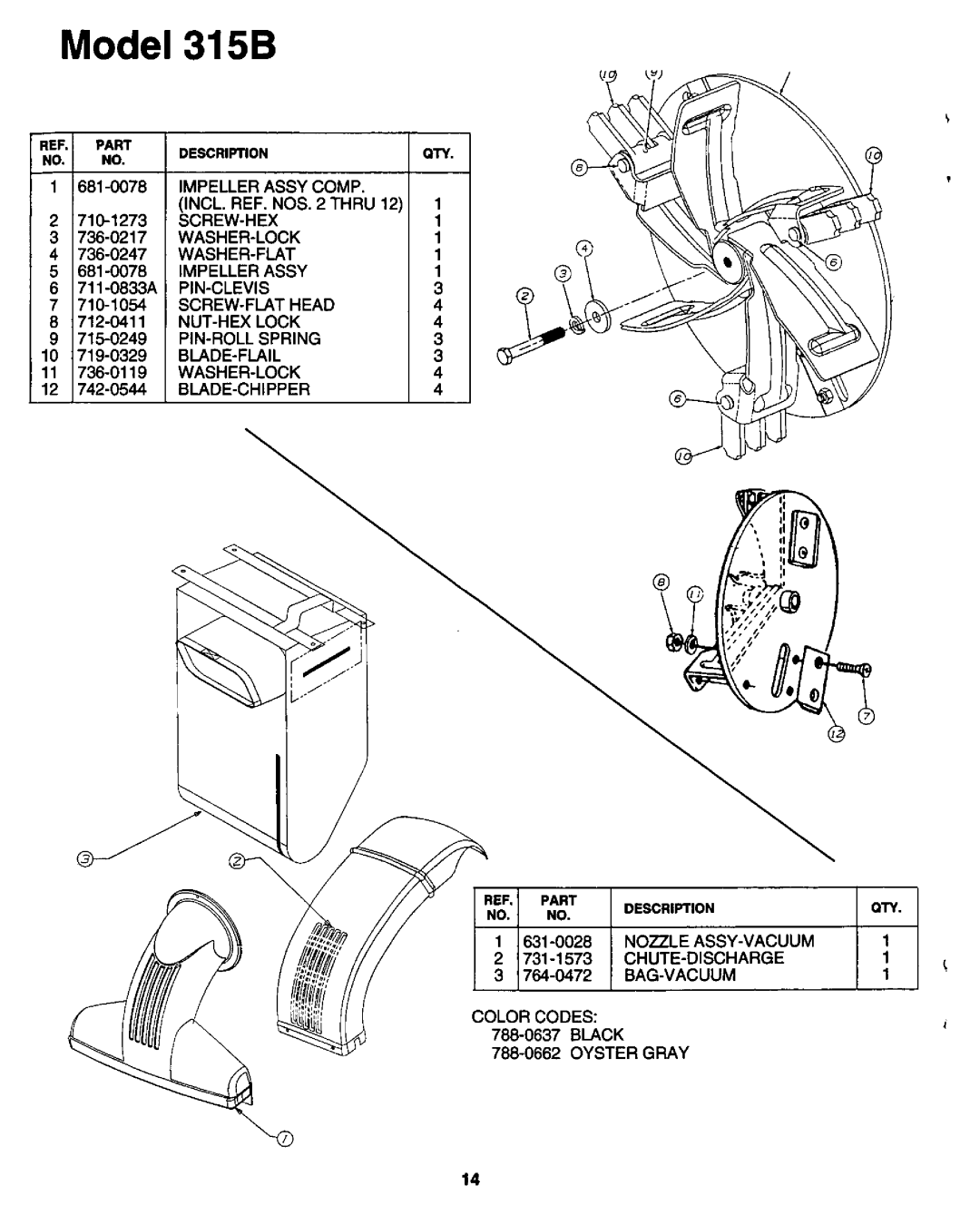 White Outdoor 315B manual 