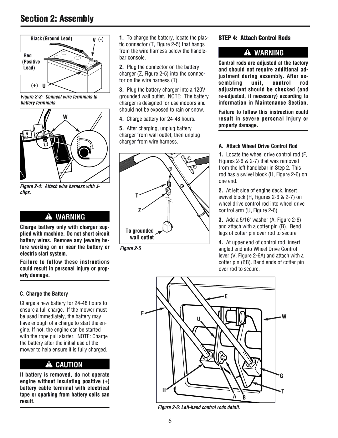 White Outdoor 933E, 933R + U, Sembling Unit Control, Result in severe personal injury or, Property damage, To grounded 