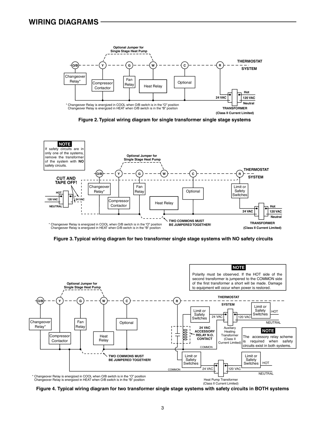 White Rodgers 1F86-0244 specifications Wiring Diagrams, CUT Tape OFF 