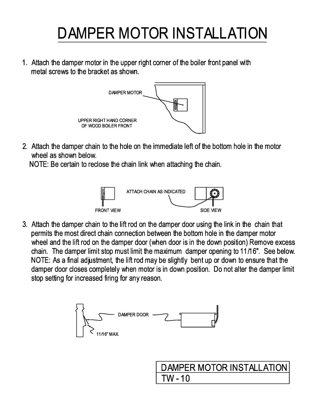 White Rodgers TW2000 owner manual 