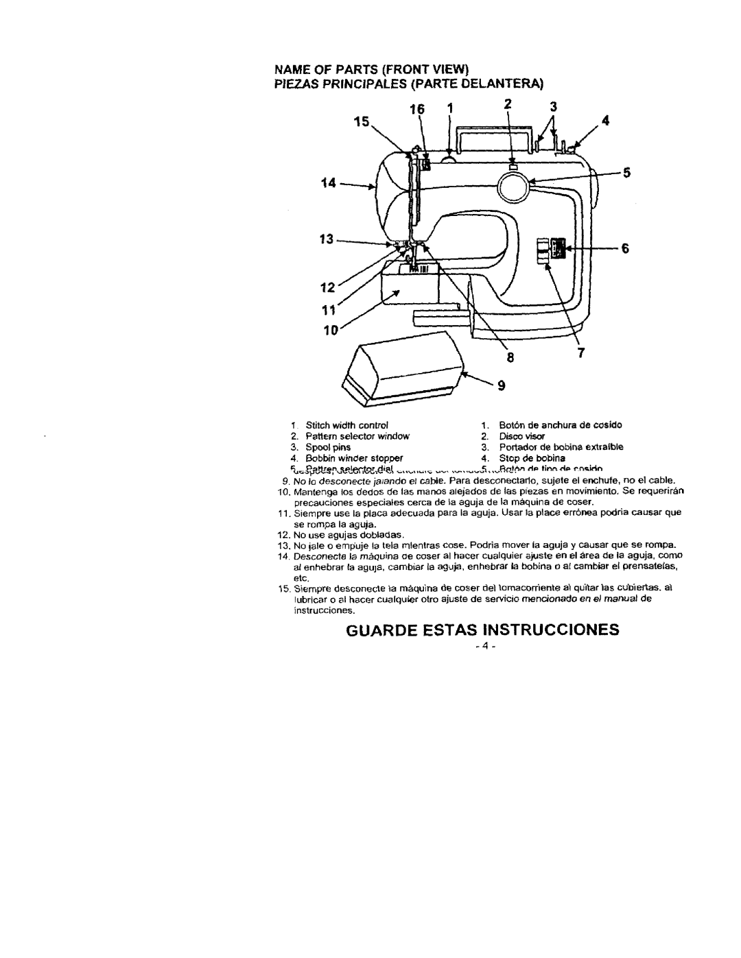 White XL1760 manual 