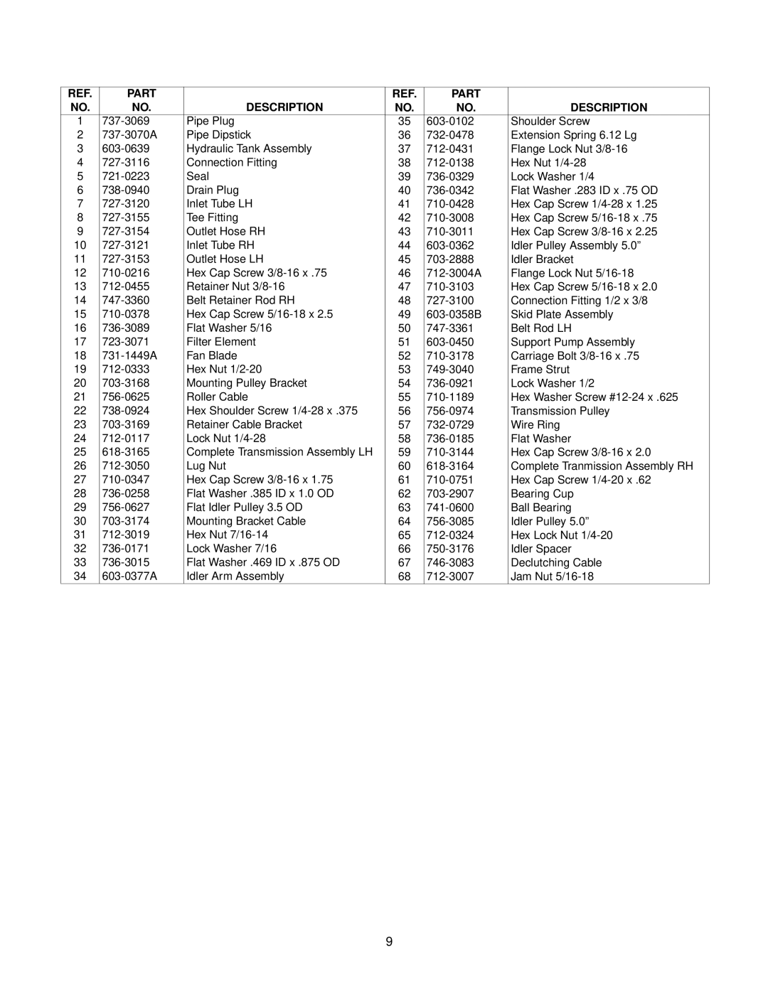 White Z-165 manual 737-3069 