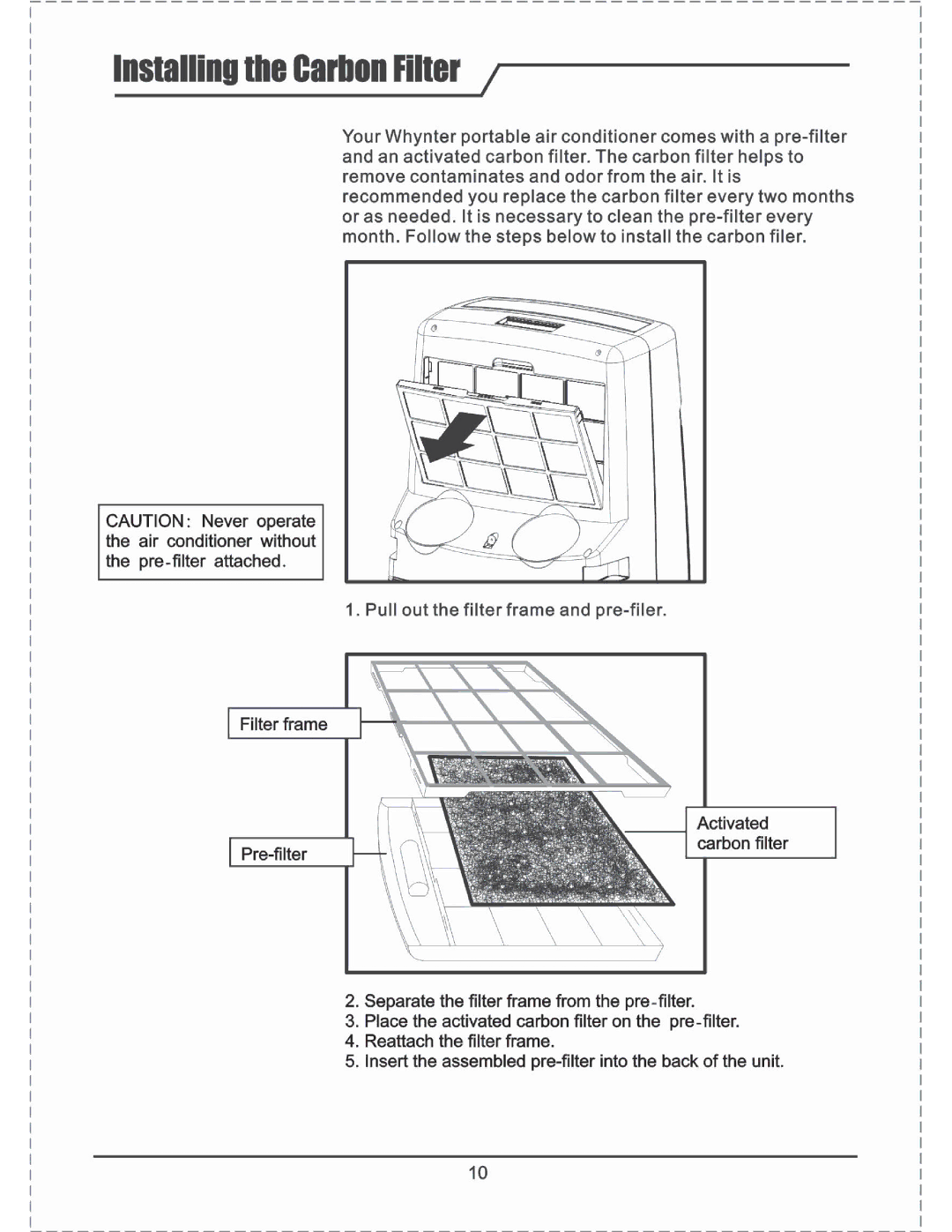 Whynter ARC-12SD manual 