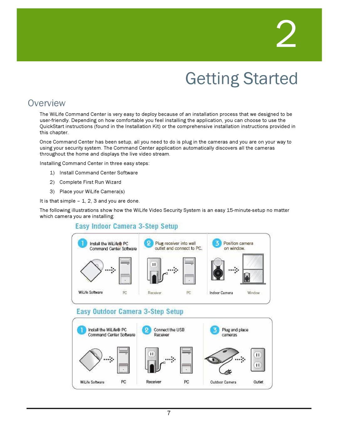 WiLife V2.1 manual Getting Started, Overview 