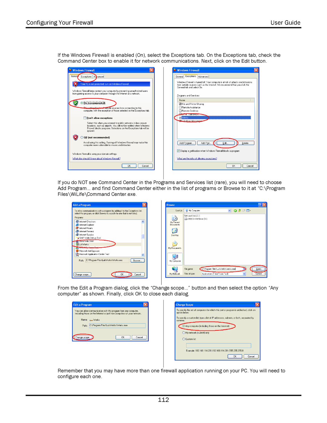 WiLife V2.5 manual 112 