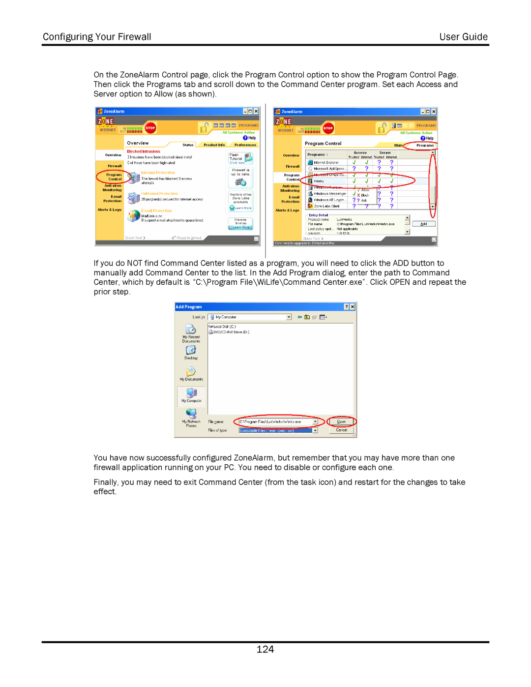 WiLife V2.5 manual 124 