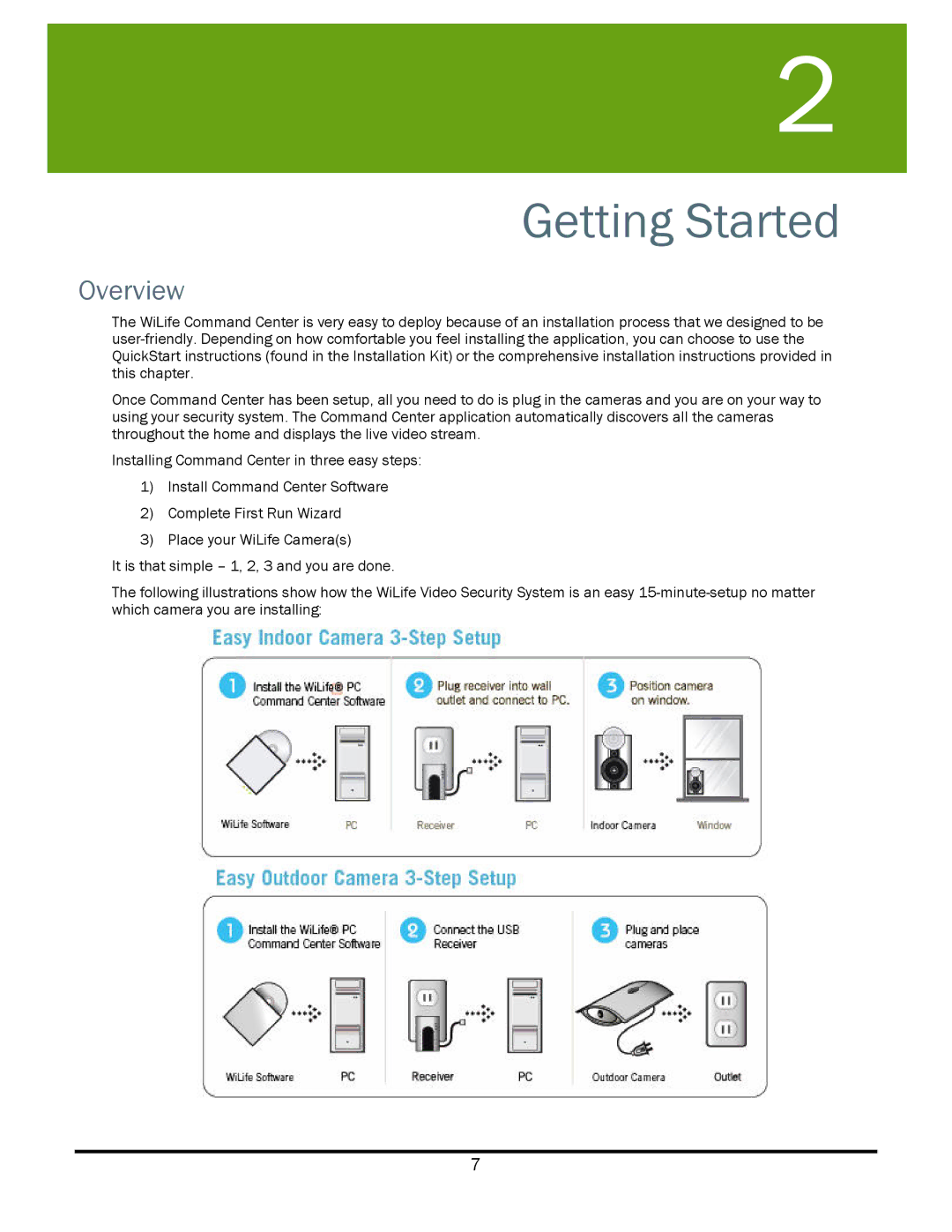 WiLife V2.5 manual Getting Started, Overview 