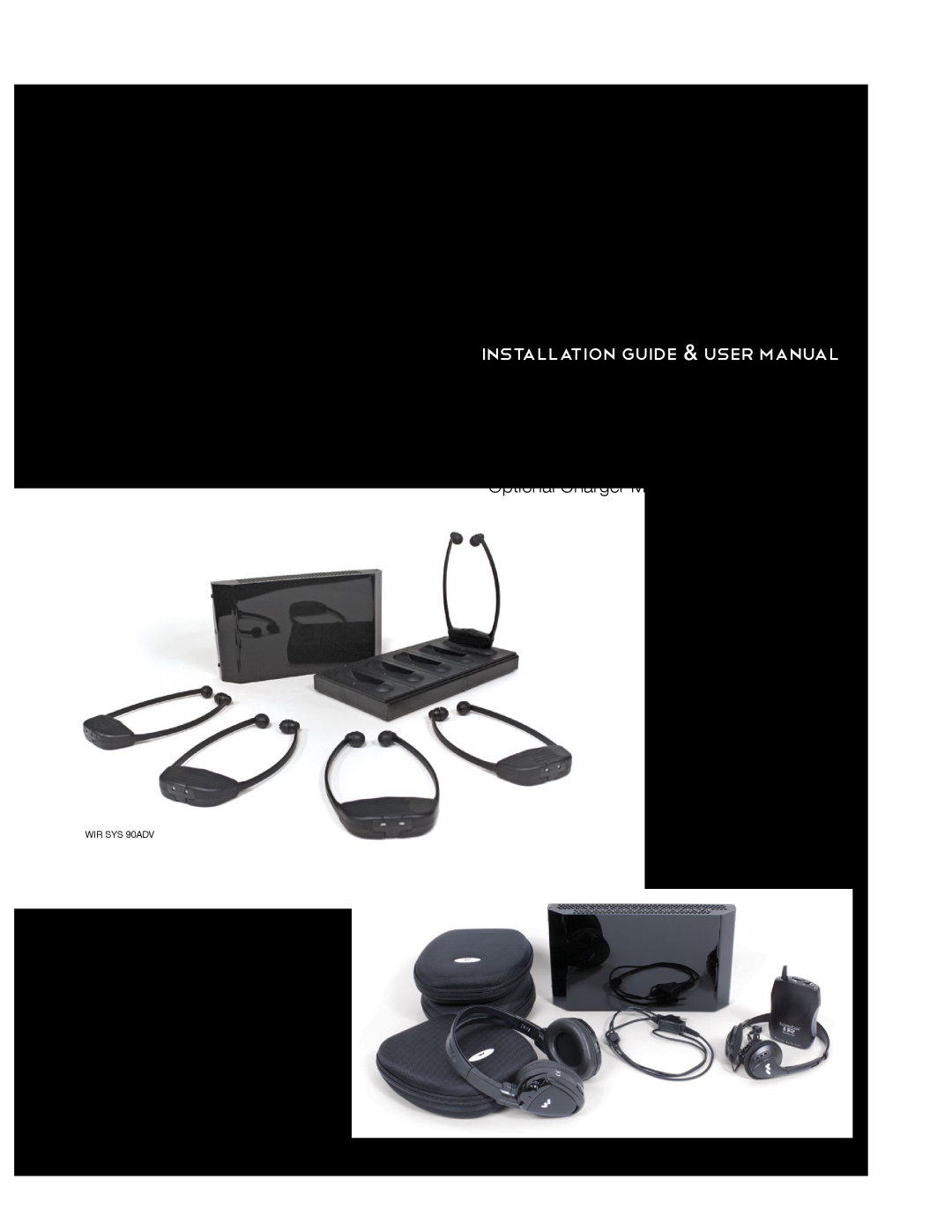 Williams Sound Model WIRTX90, WIRRX22-4 user manual SoundPlus, Infrared Listening System, Installation Guide & User Manual 