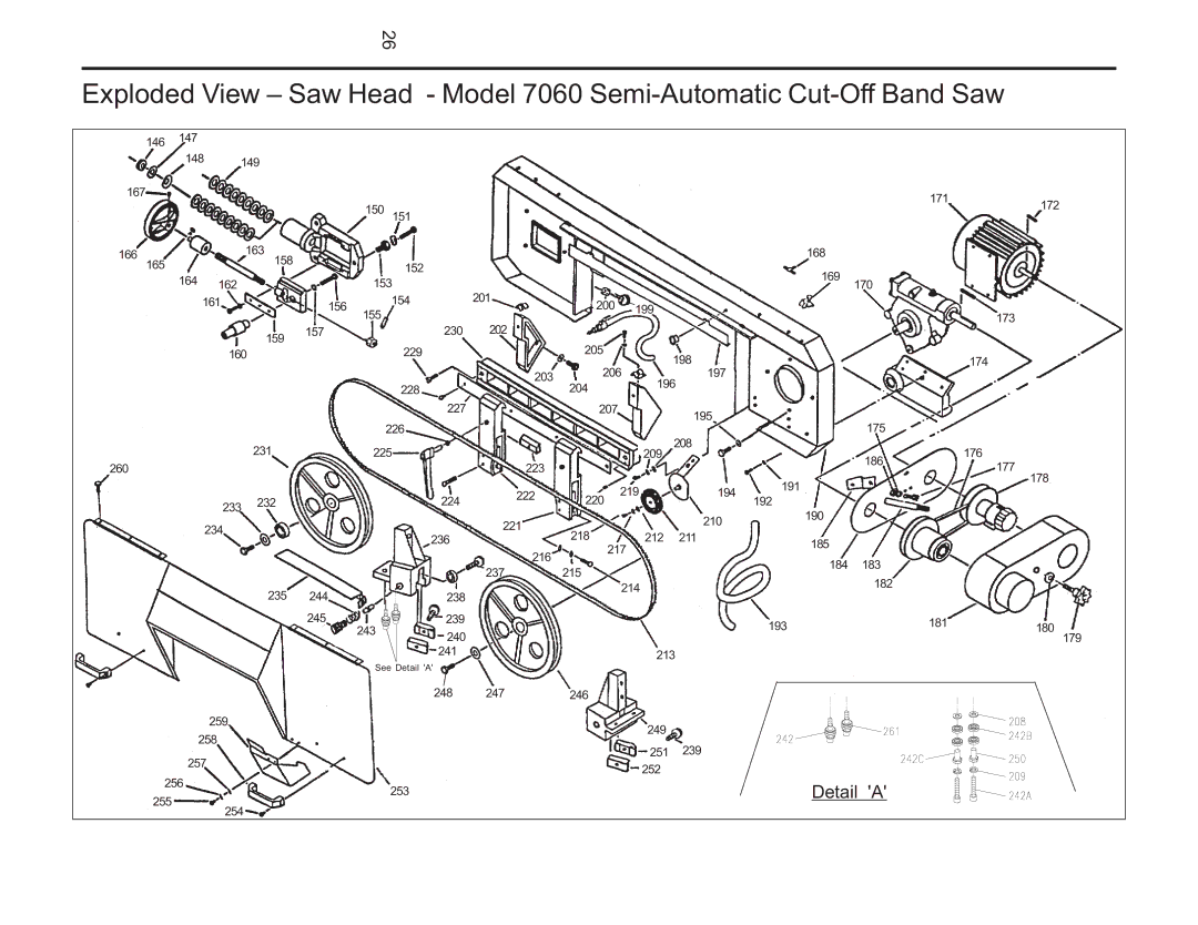 Wilton 7060 manual Detail a 