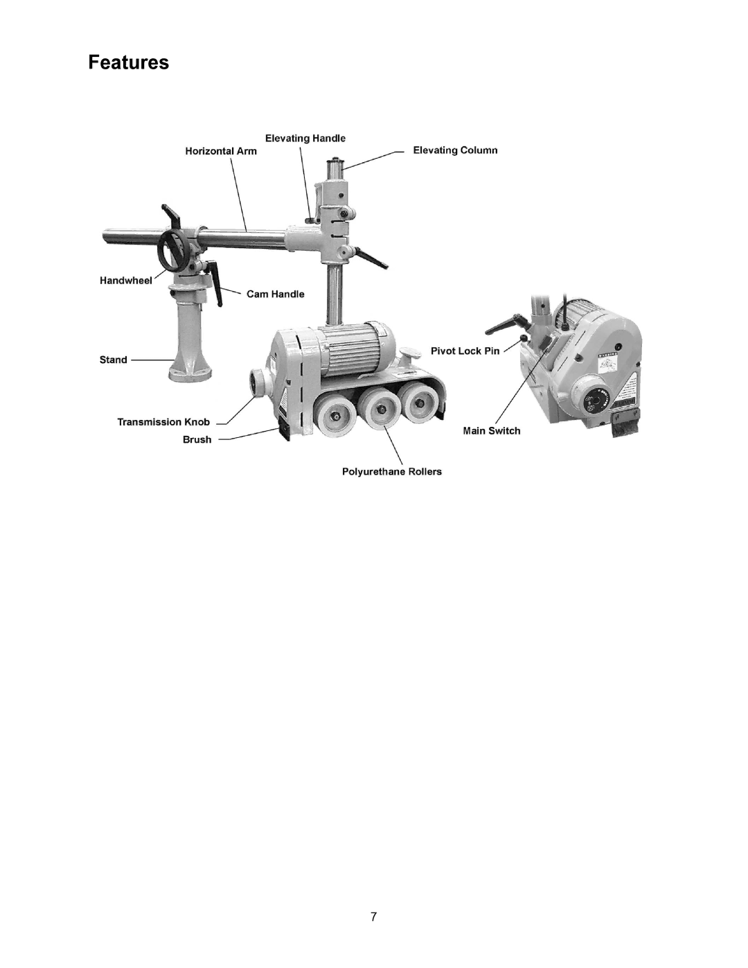 Wilton PF3-EZ manual Features 