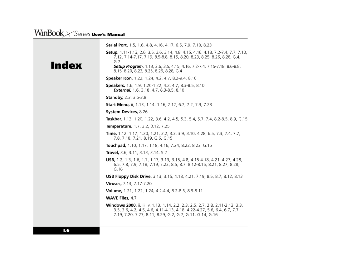 Winbook X2 manual System Devices 