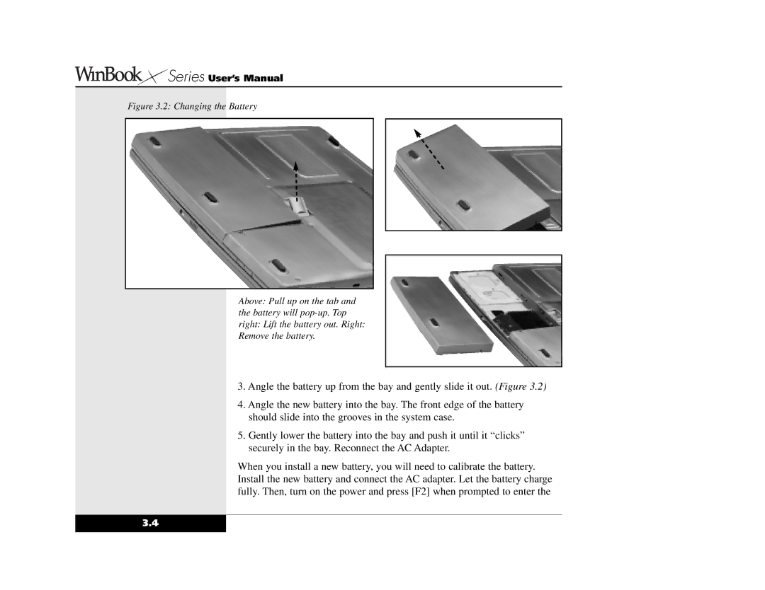 Winbook X2 manual Series User’s Manual 