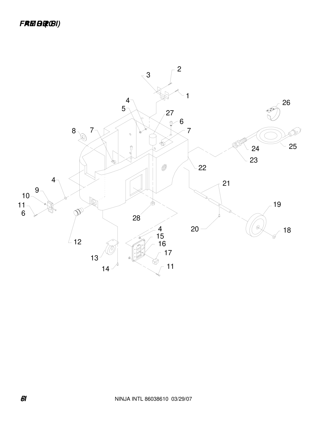 Windsor 10070470, 10070460, 621-222MO, 621-225MO manual Frame Group 200 PSI 