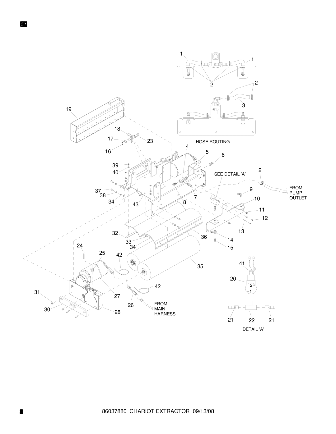 Windsor 86037880, CEE24, CE24X manual Scrub Deck 