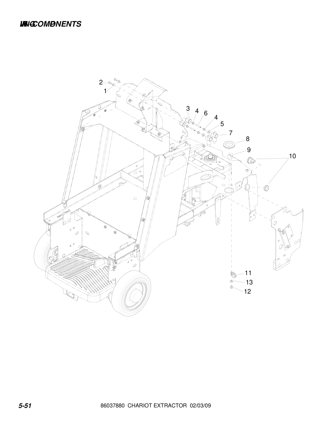 Windsor CEE24, 86037880, CE24X manual Wiring-Components 