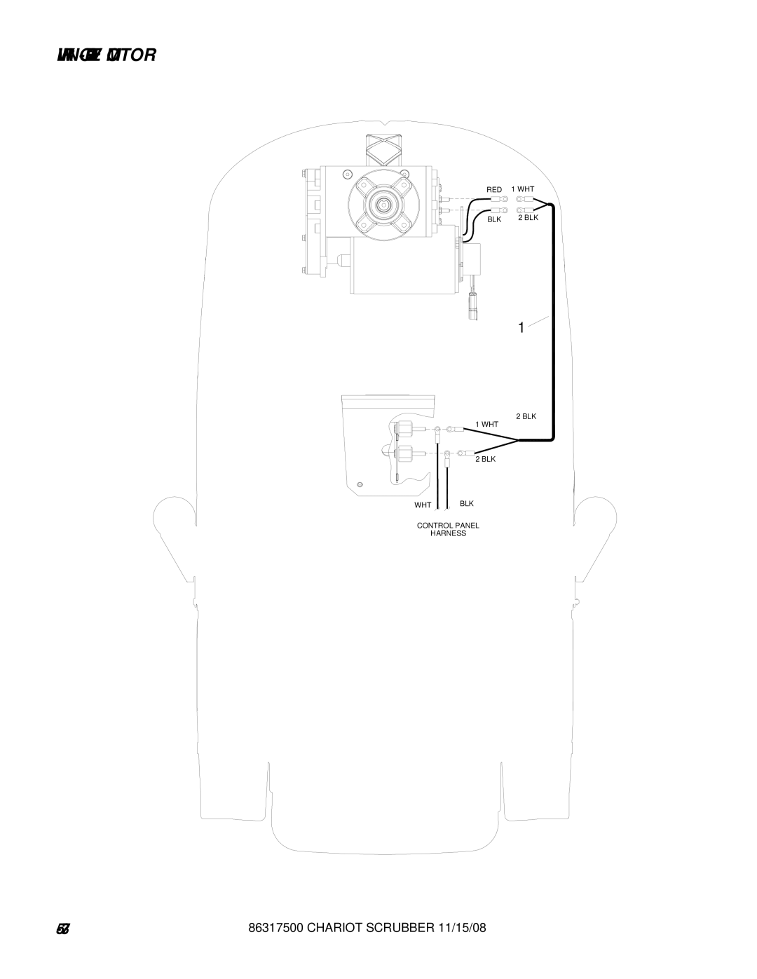 Windsor 10061090, CSX26SP, CSX24, 10061160 manual WIRING-DRIVE Motor 