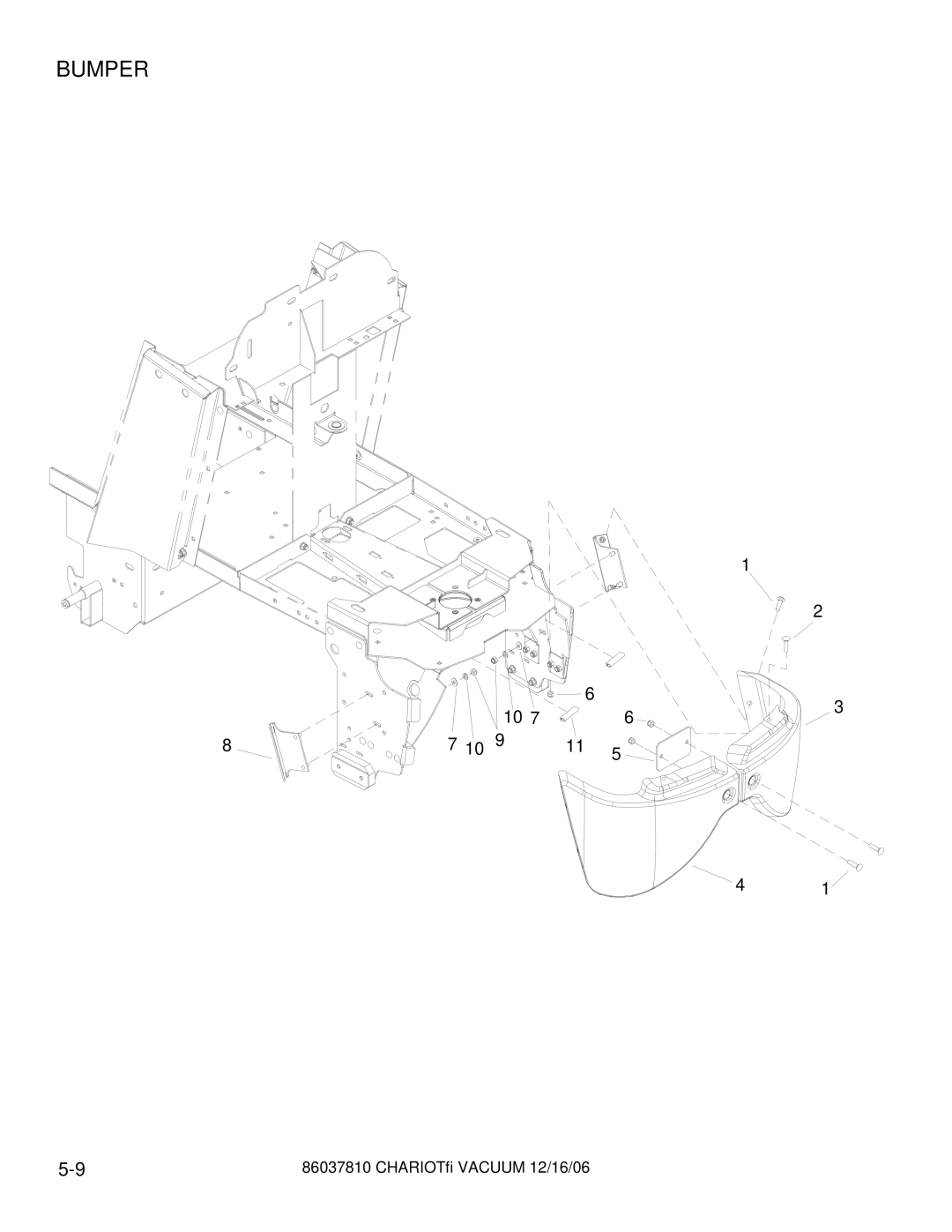 Windsor CVXCD28, CVX28, CVXE28, CVE28, CV28 manual Bumper 