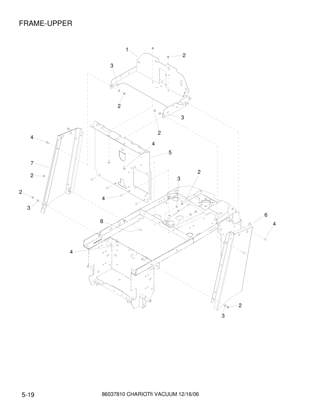 Windsor CVXCD28, CVX28, CVXE28, CVE28, CV28 manual Frame-Upper 