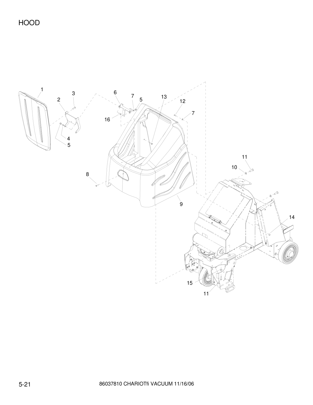 Windsor CVXE28, CVXCD28, CVX28, CVE28, CV28 manual Hood 