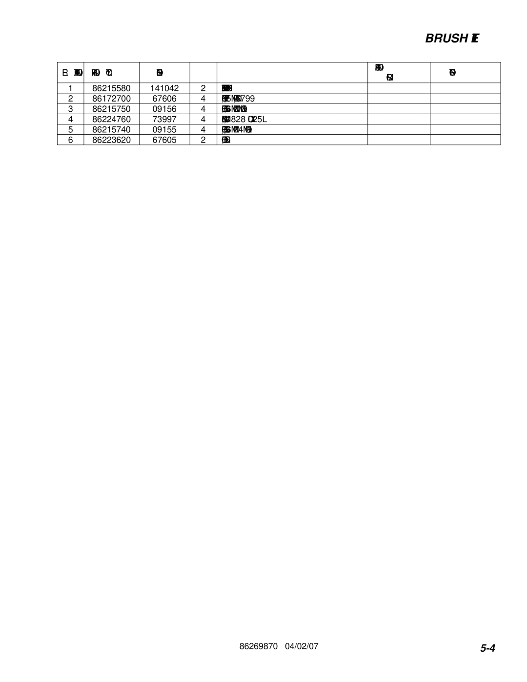 Windsor IM 10066360, IMXIE17 10066410, IMX 10066400, IMIE17 10066550 operating instructions BRACKET, Crossover Push 