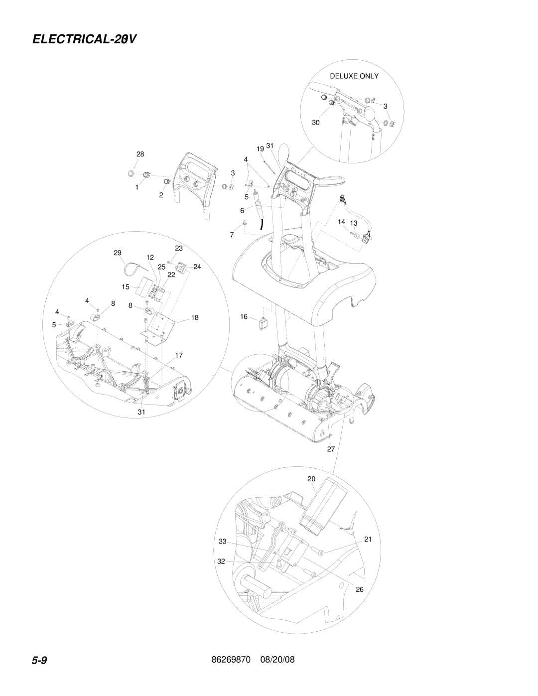 Windsor IMXIE17 10066410, IMX 10066400, IMIE17 10066550, IM 10066360 operating instructions ELECTRICAL-230V 