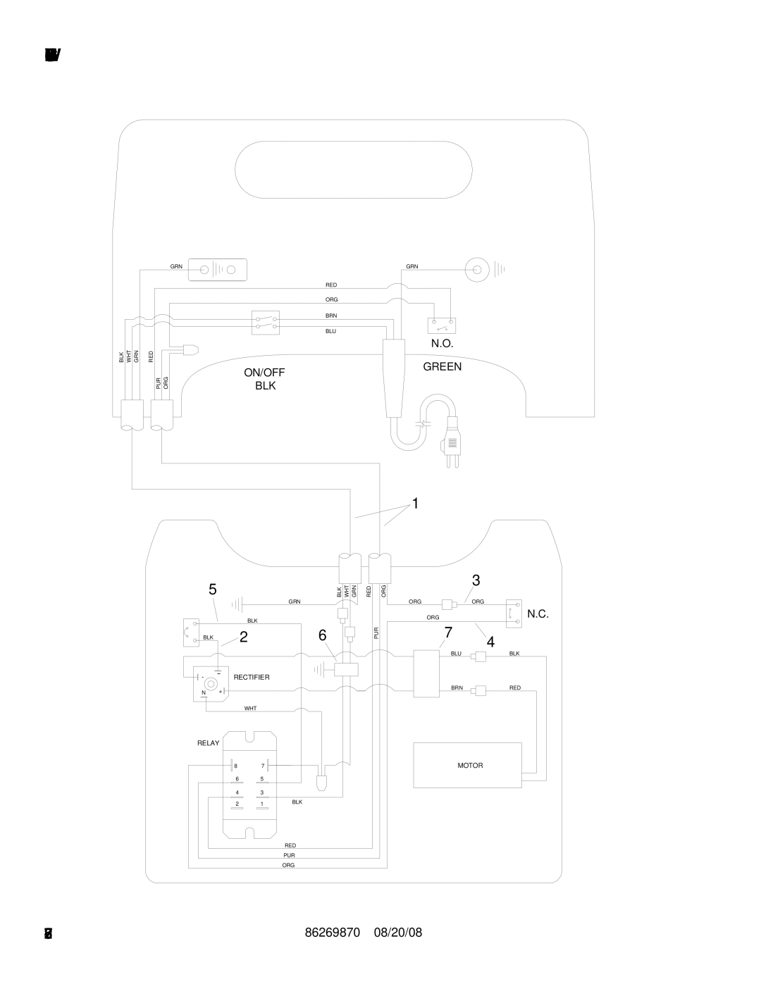 Windsor IMIE17 10066550, IMXIE17 10066410, IMX 10066400, IM 10066360 operating instructions WIRING-230V 