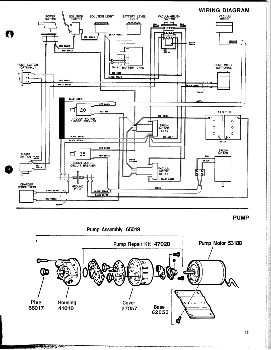 Windsor PTC17 PK, PTC20 PK manual Wiring Diagram 