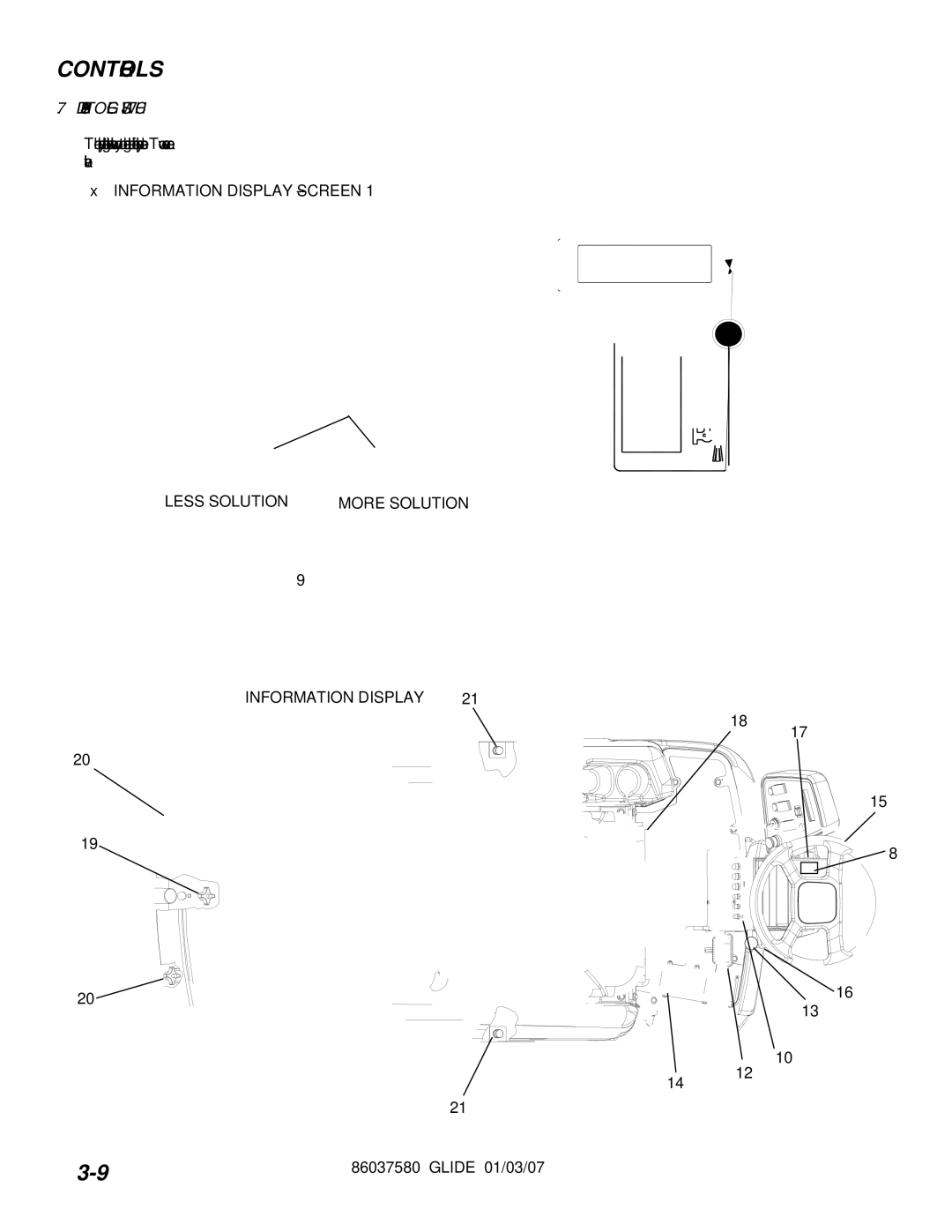 Windsor 10052460, SG32, SG36, SG28, 10052450, 10052470 manual Display Toggle Switch, Information Display -SCREEN 