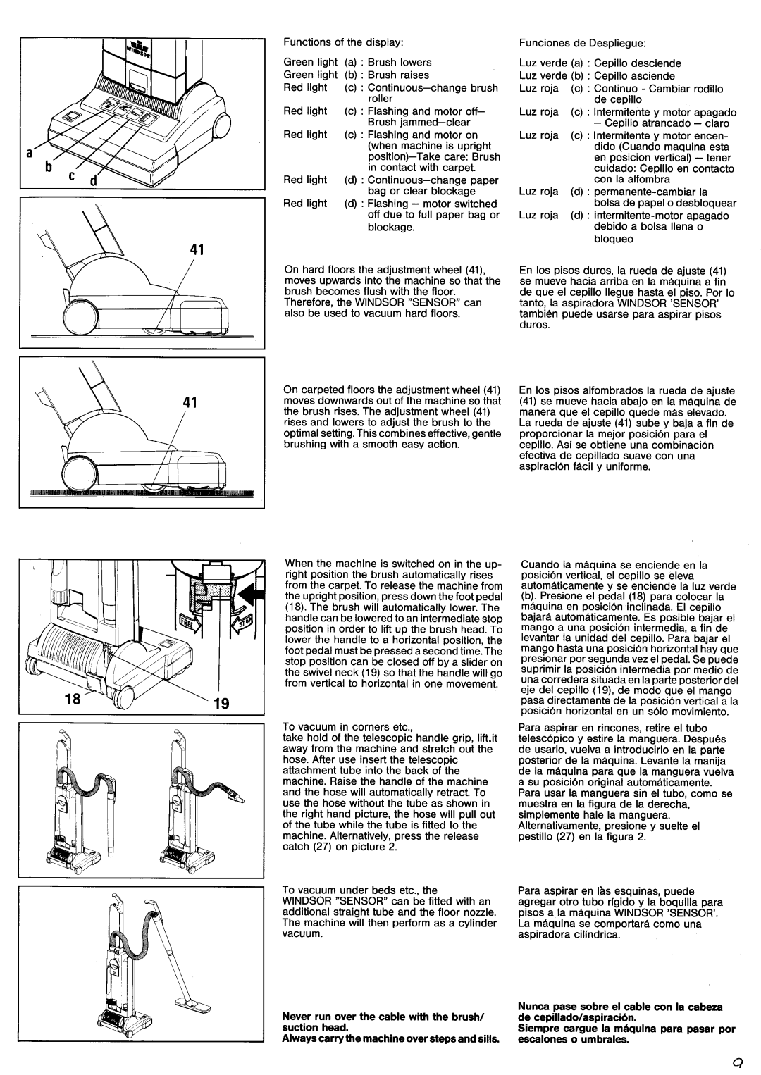 Windsor SRXP12 manual 