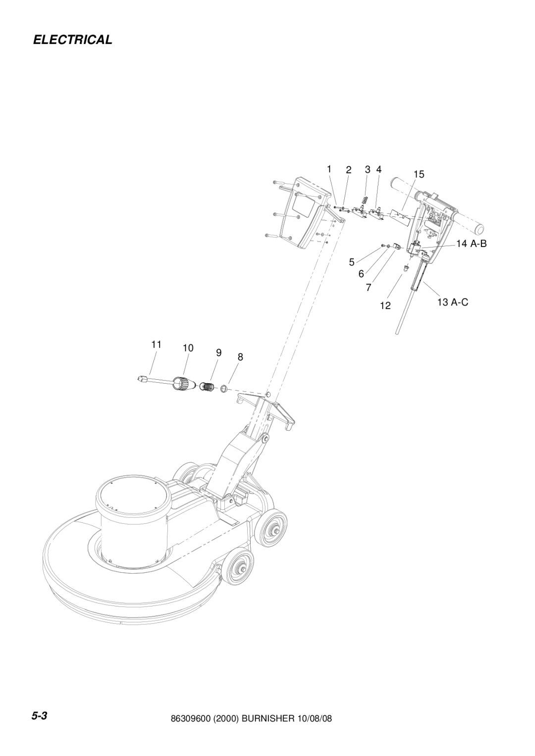 Windsor UB2000F, LB2000IA manual Electrical 