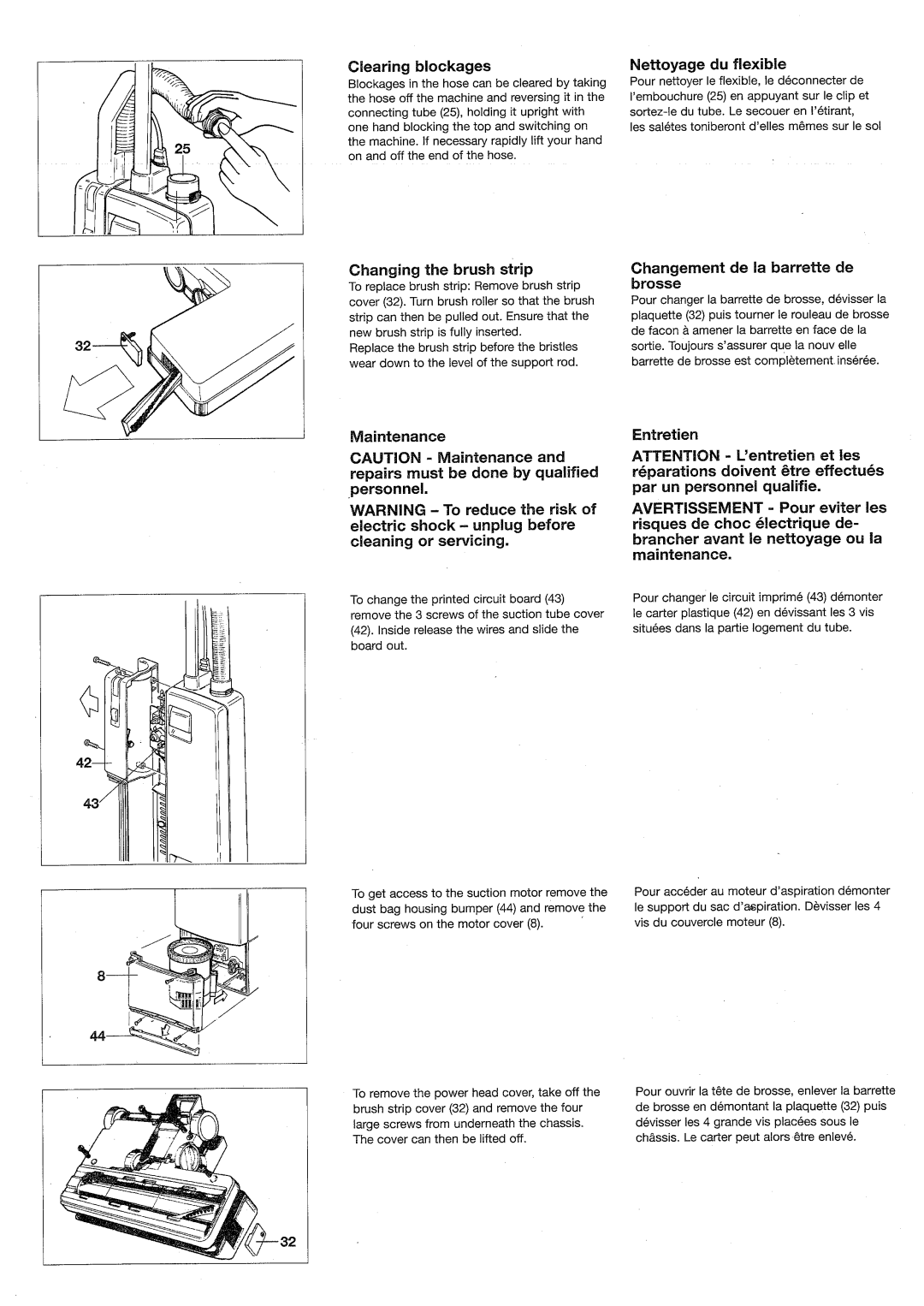 Windsor 10120390, VSP14I, VSP18I manual 