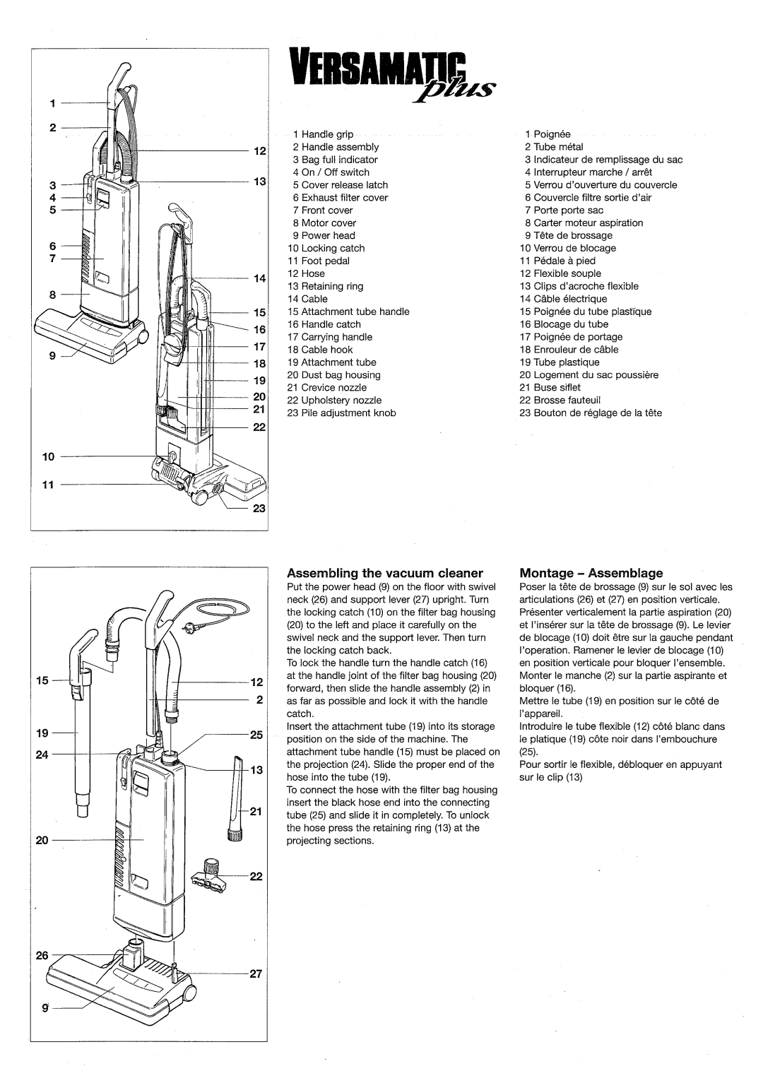 Windsor VSP14I, VSP18I, 10120390 manual 
