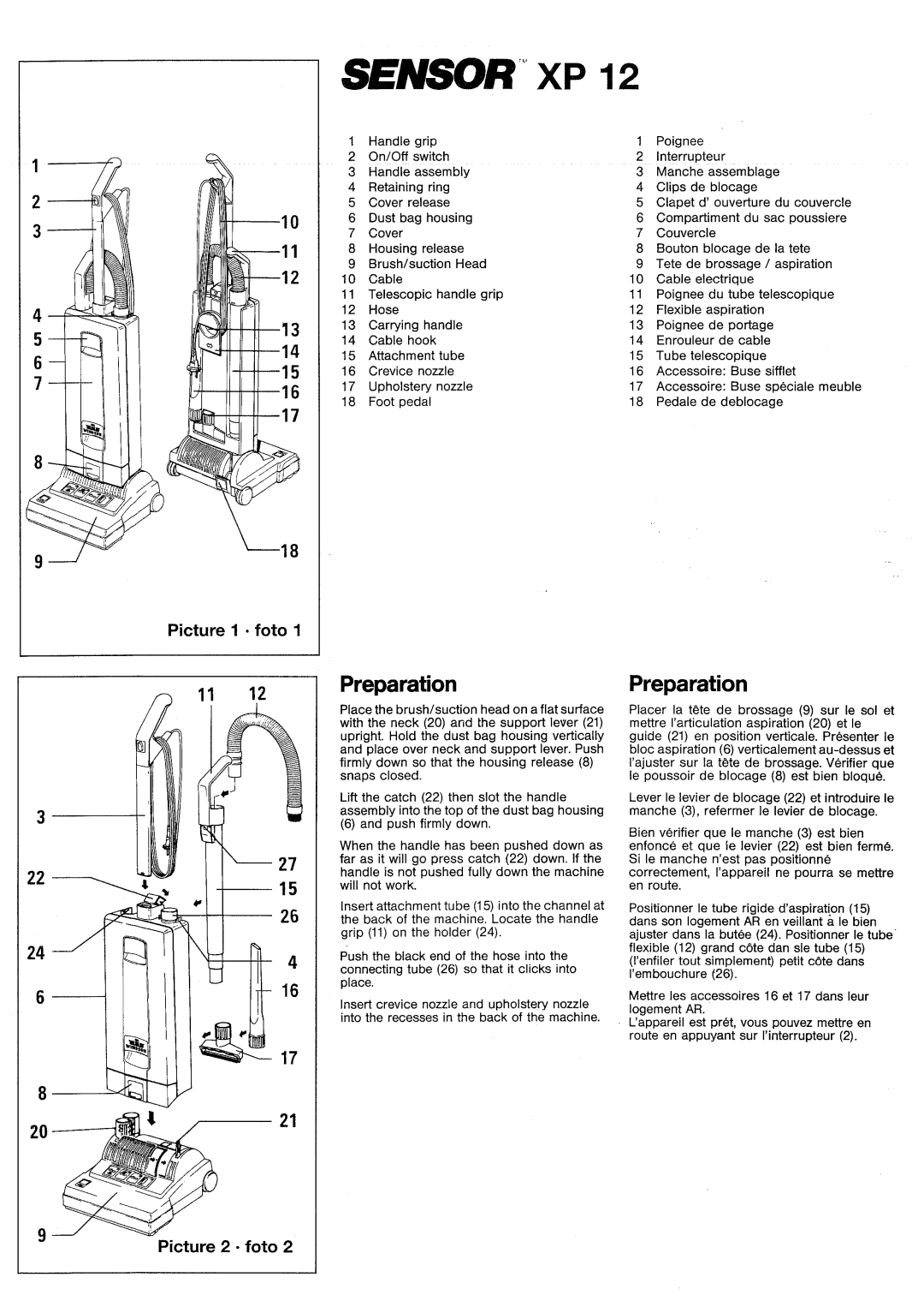 Windsor 10120260, SRXP12IA manual 