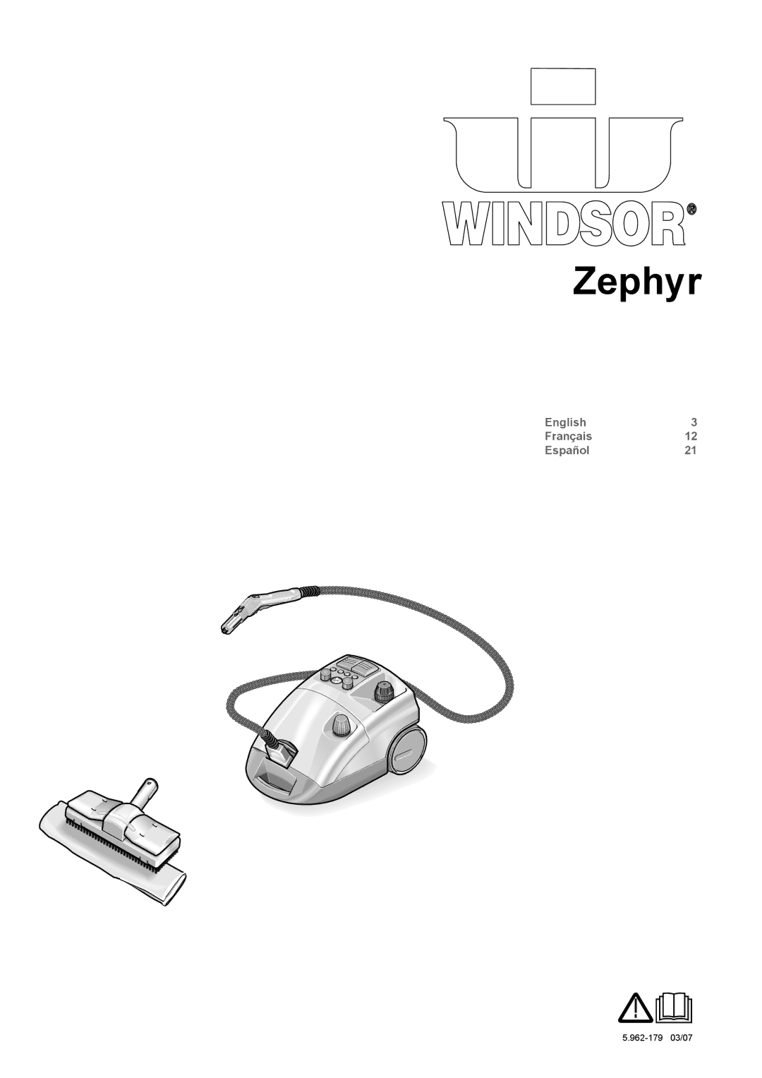 Windsor Zephyr manual 