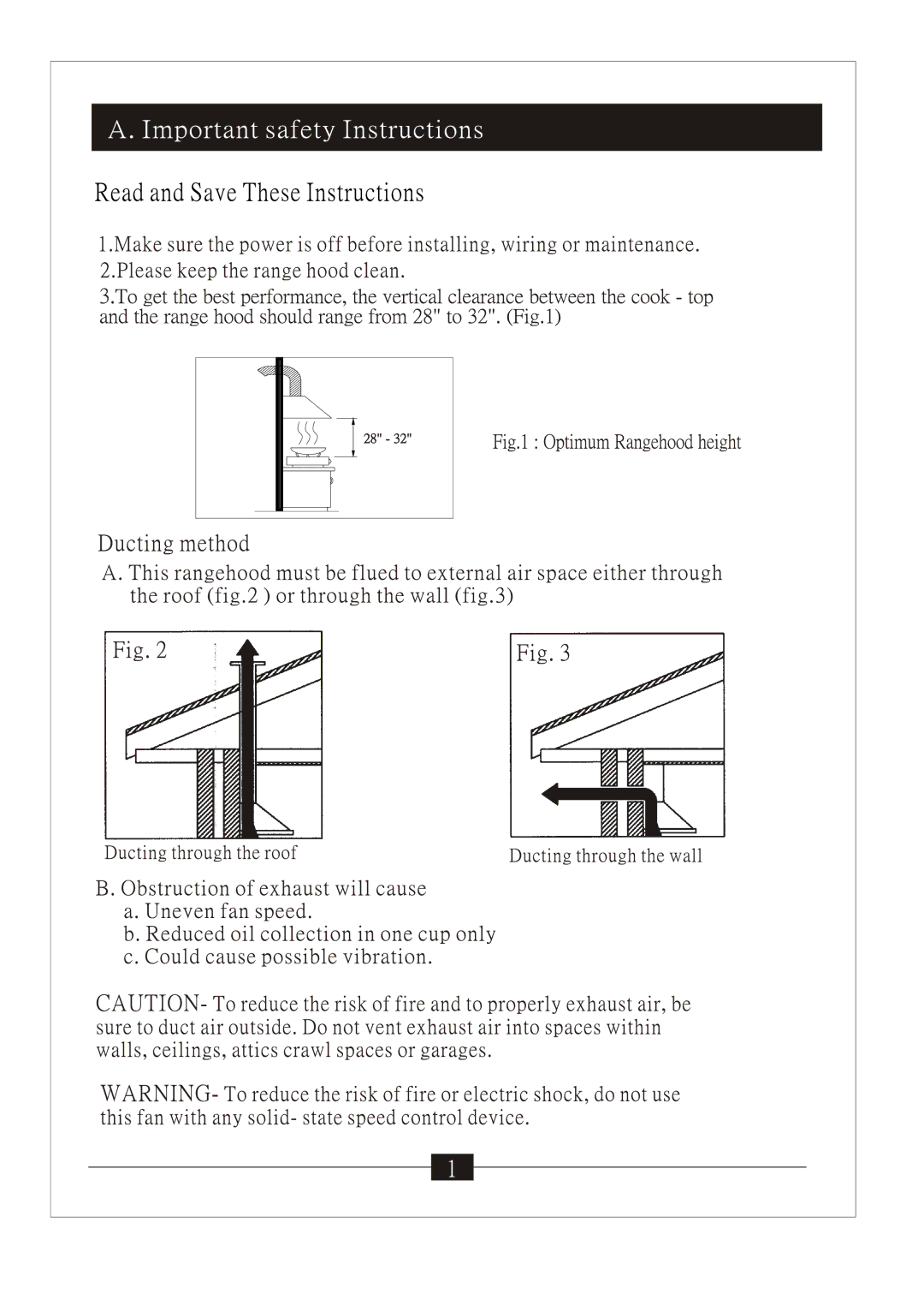 Windster RA-902, RA-1790 manual 