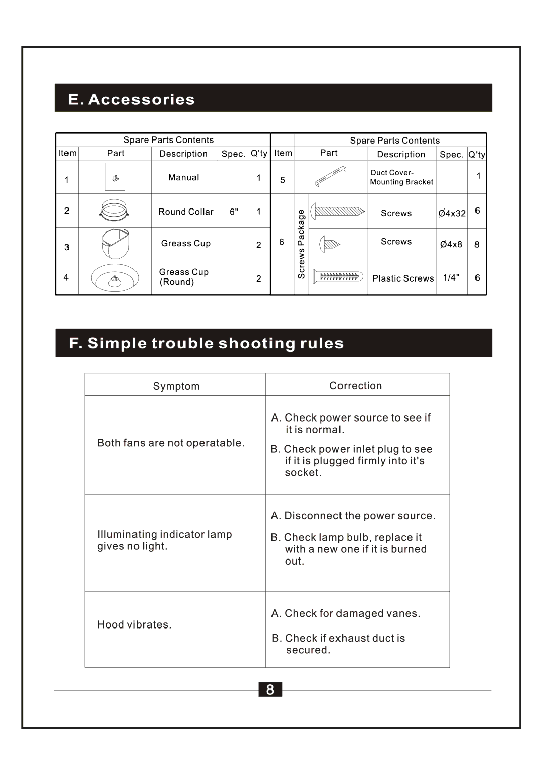 Windster RA-2290 manual 