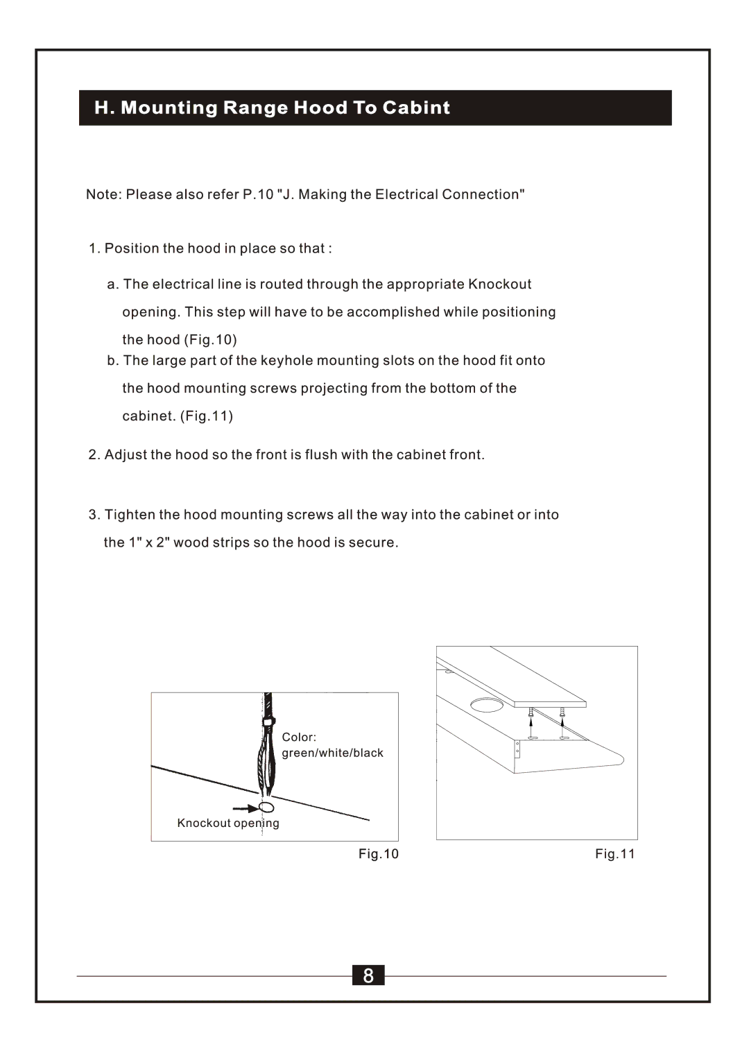 Windster RA-268 manual 