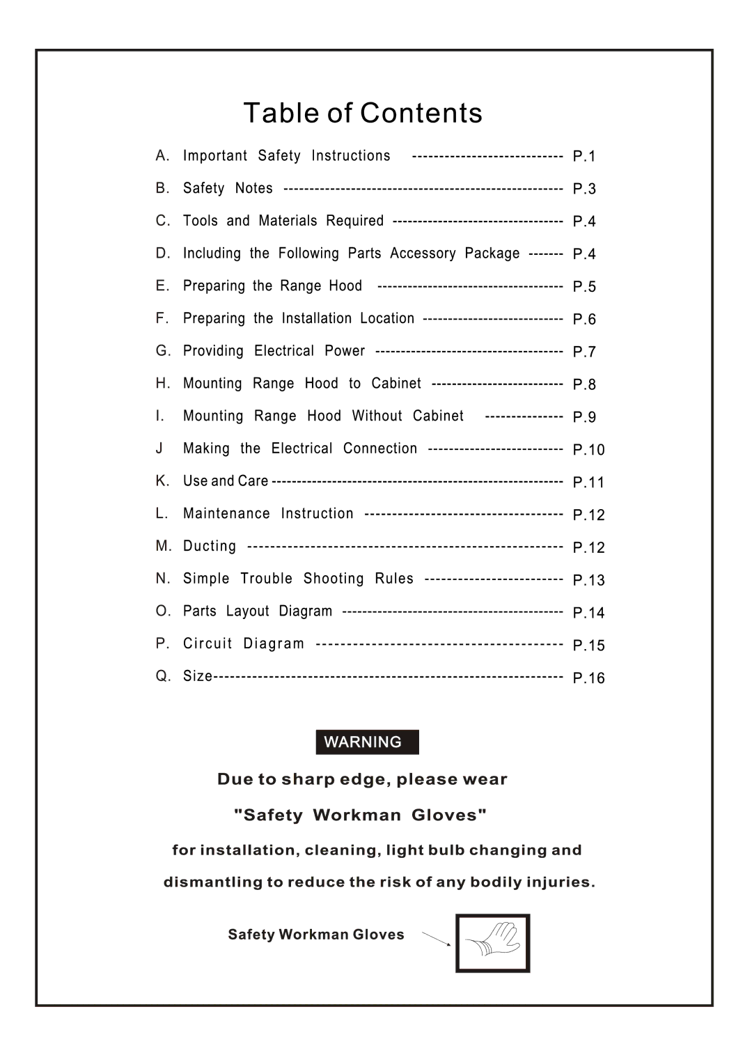 Windster RA-268 manual 