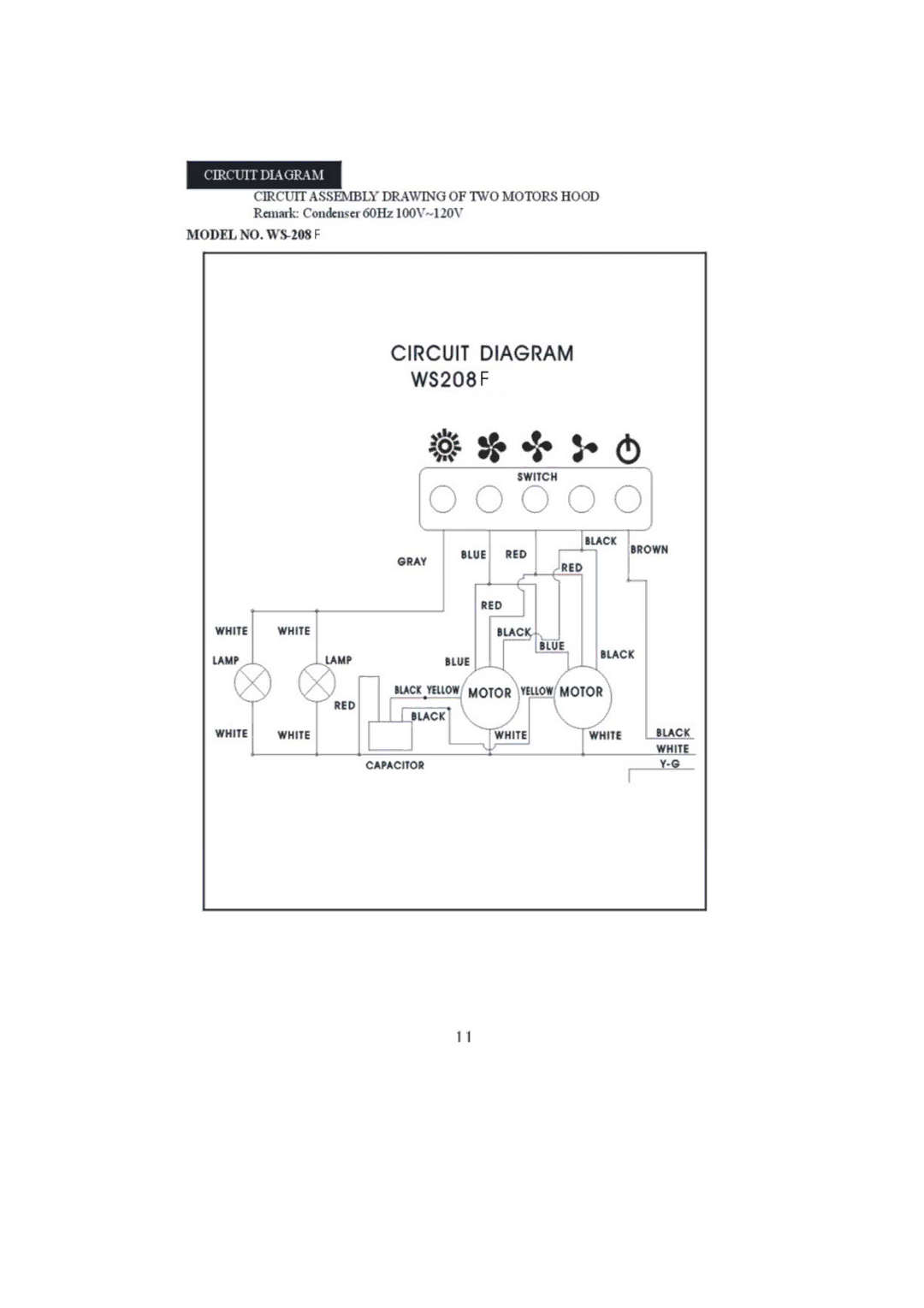 Windster WS-208F manual 