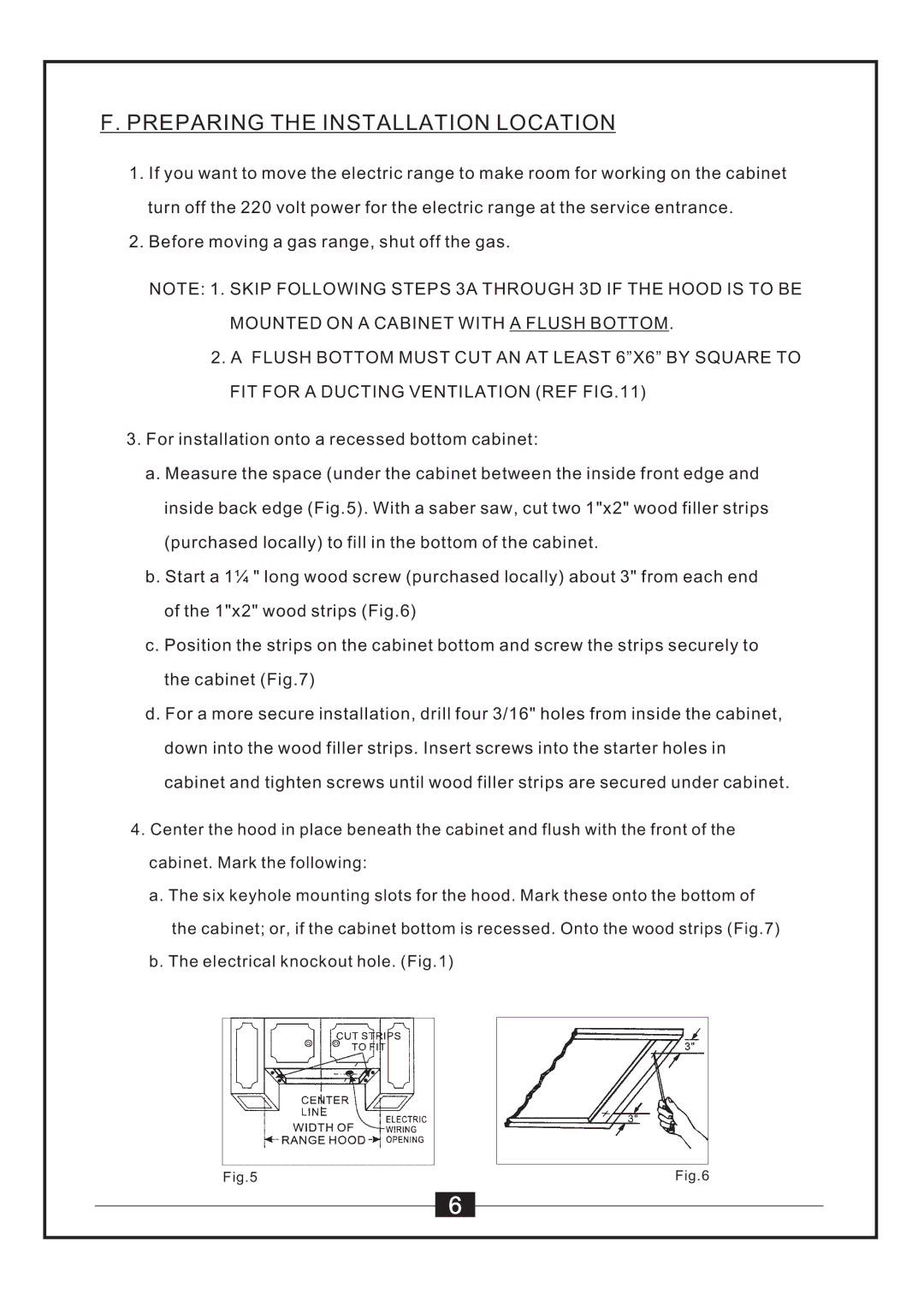 Windster WS-55 SERIES manual Preparingtheinstallationlocation, Beforemovingagasrange,shutoffthegas 