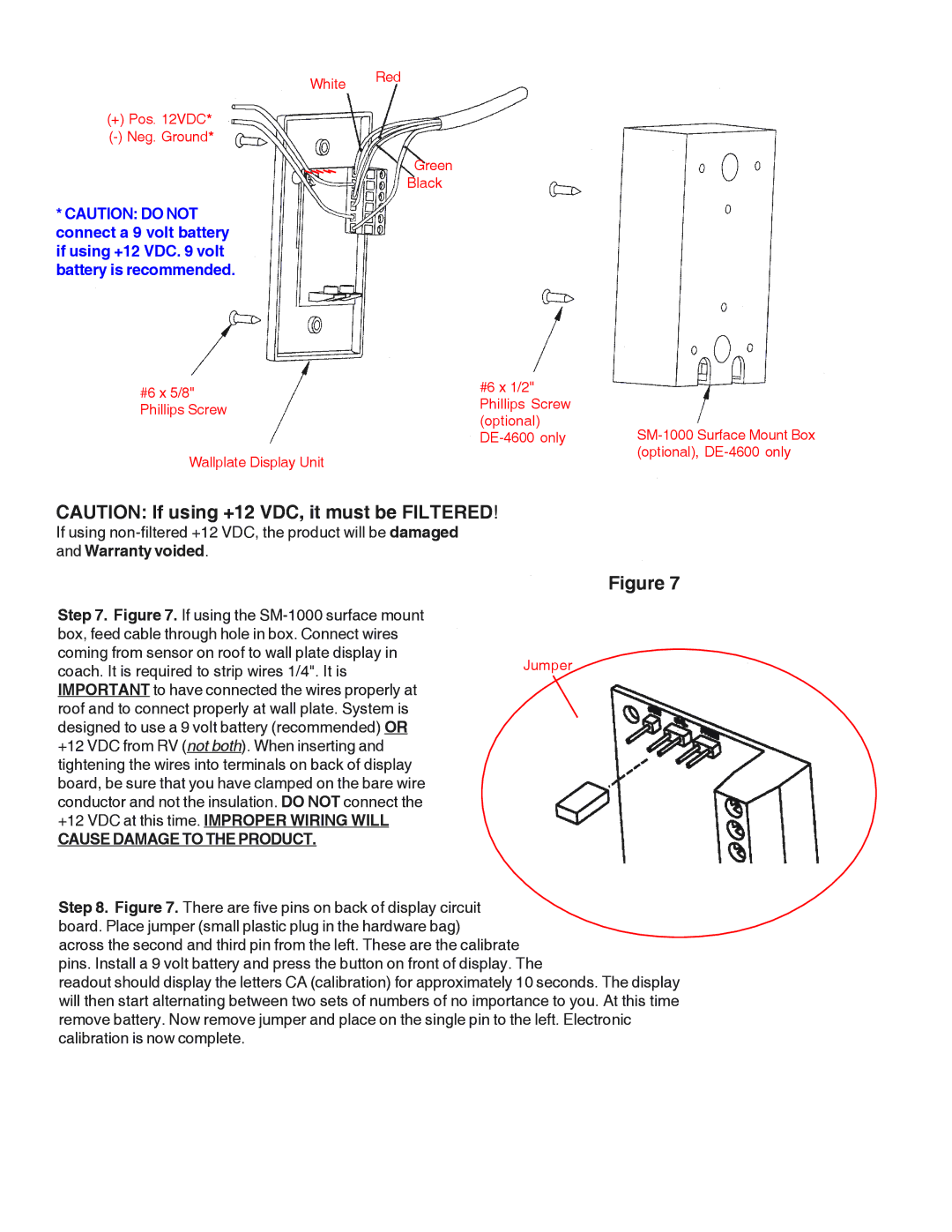 Winegard DE-4646, DE-4600 manual Cause Damage to the Product 