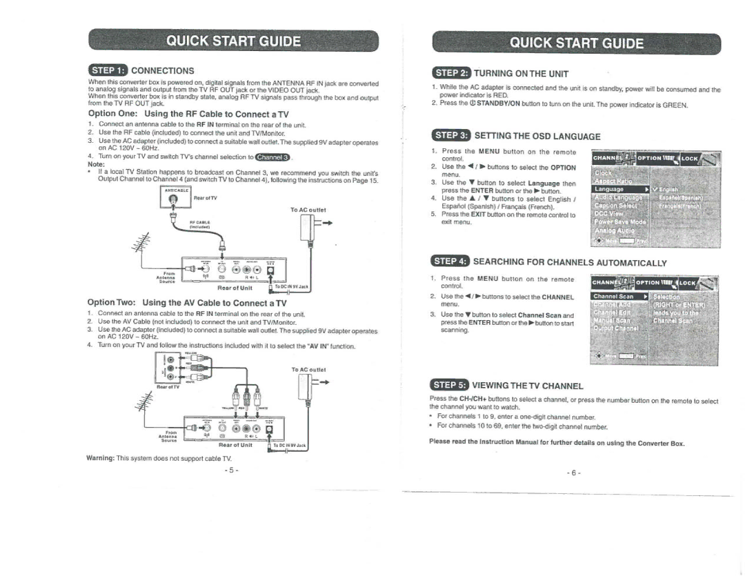 Winegard RCDT09A manual 