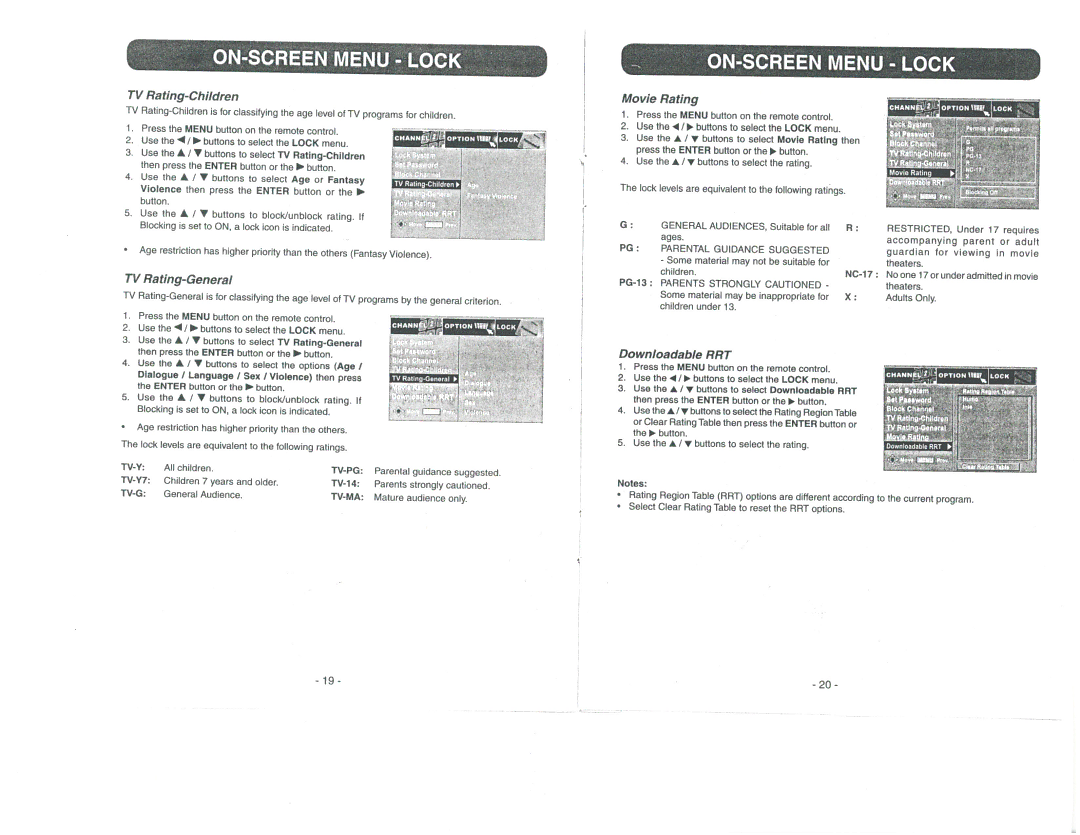 Winegard RCDT09A manual 