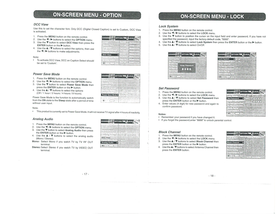 Winegard RCDT09A manual 