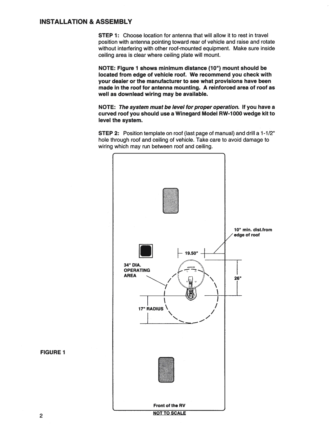 Winegard RD-4600, RD-1046 manual 