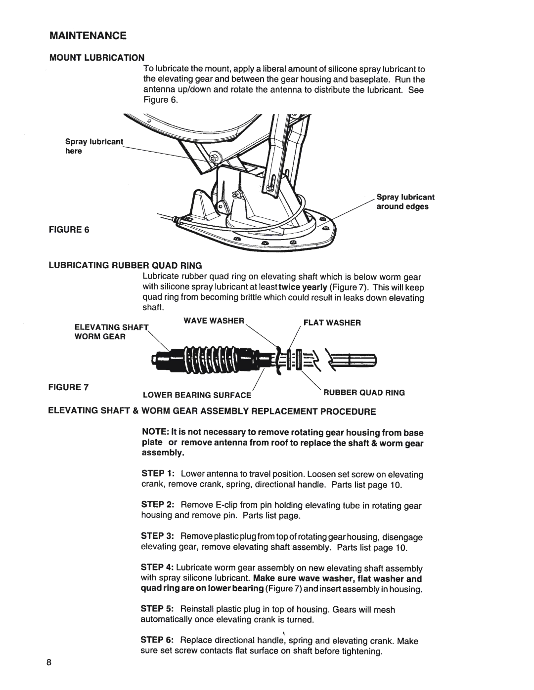 Winegard RD-4600, RD-1046 manual 