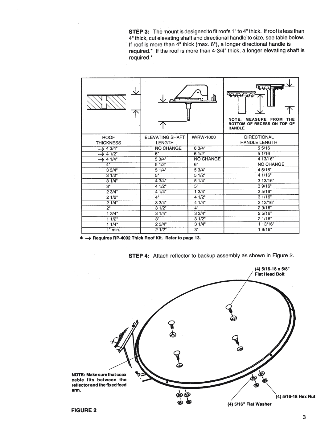 Winegard RD-1046, RD-4600 manual 