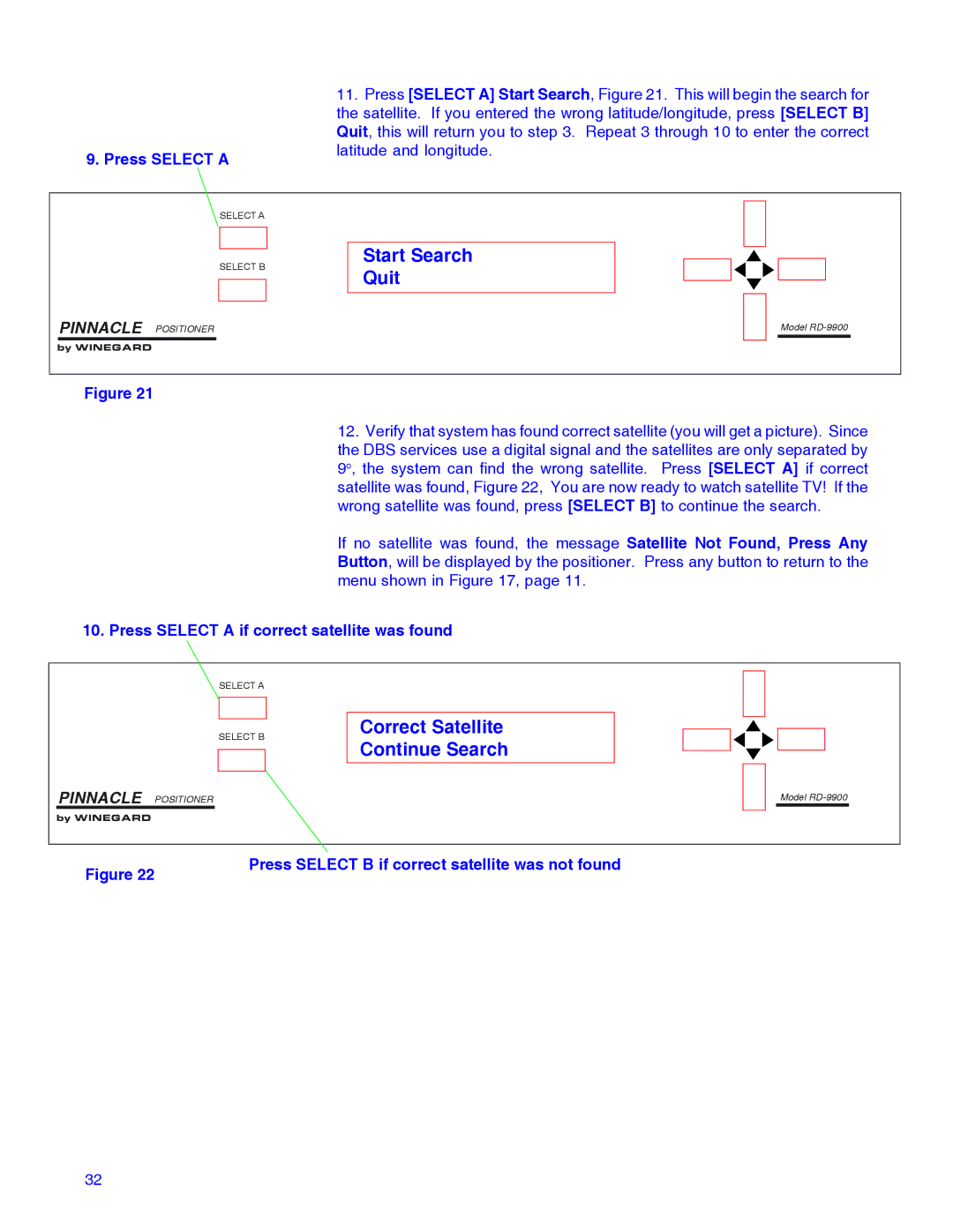 Winegard RD-9946 installation manual Latitude and longitude 