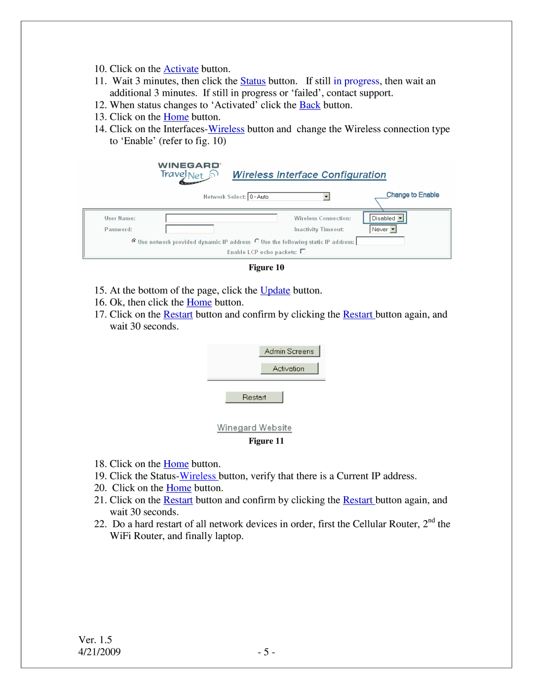 Winegard TN-2033, TN-2055 manual 