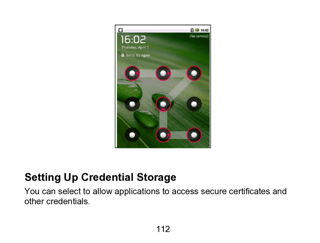 Wintec Industries 3FMT700A2-8G-R user manual Setting Up Credential Storage 